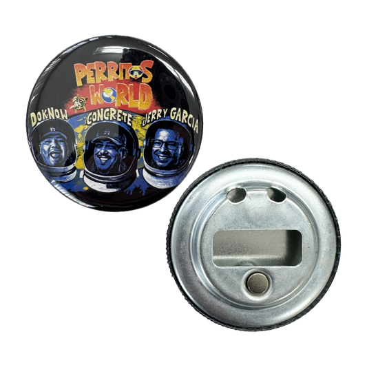 Perritos World Keychain Bottle Opener